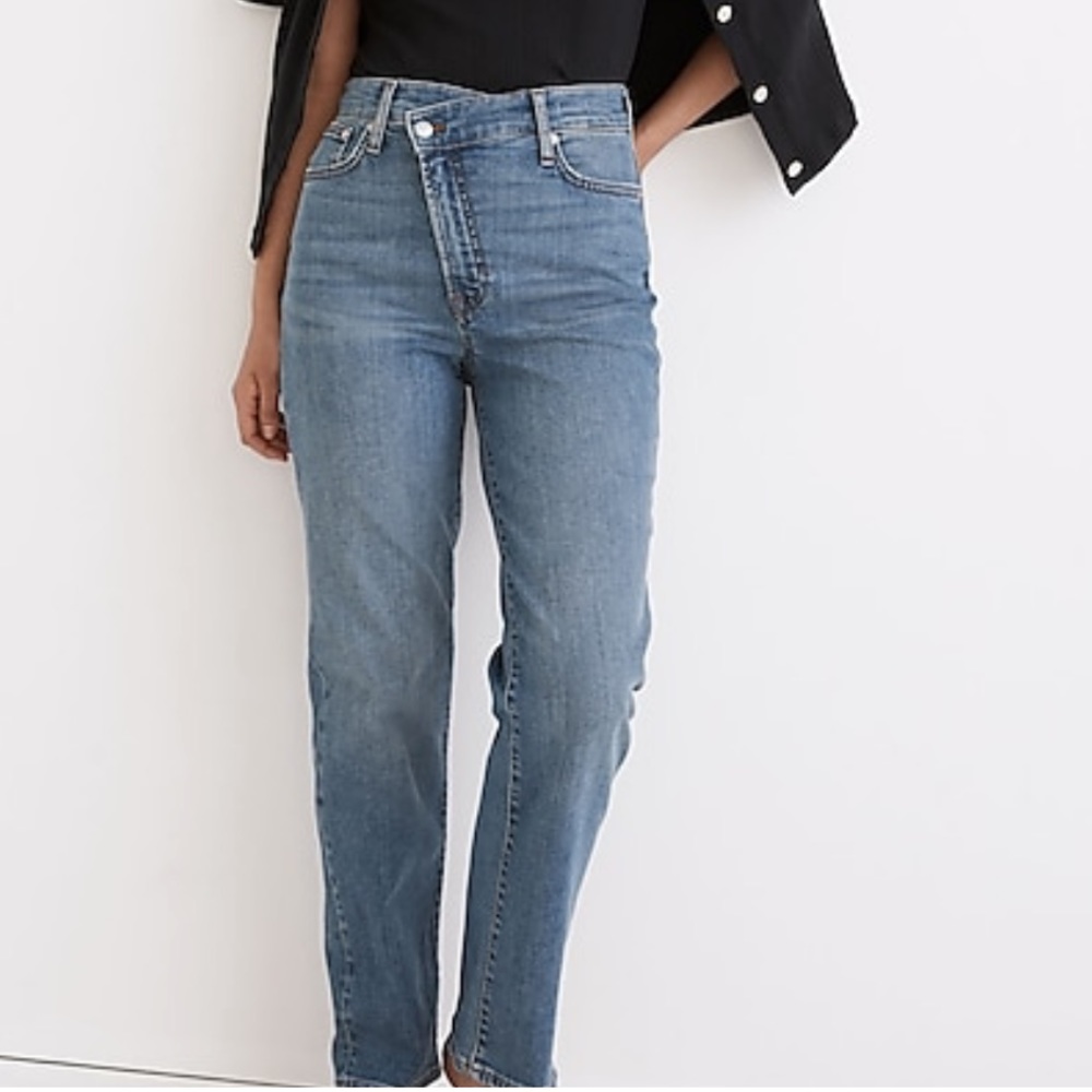NWT • Madewell • Perfect Vintage Straight Jean Crossover Edition